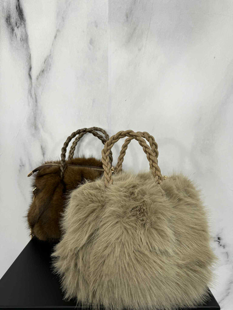 Borsa pelosetta con tracolla