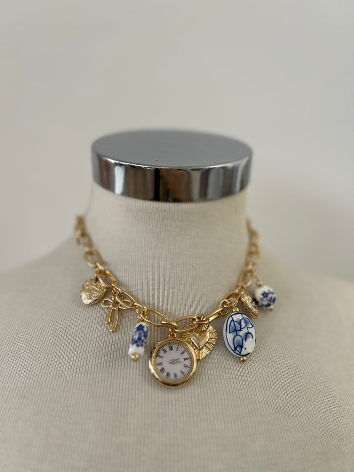Collana orologio Positano