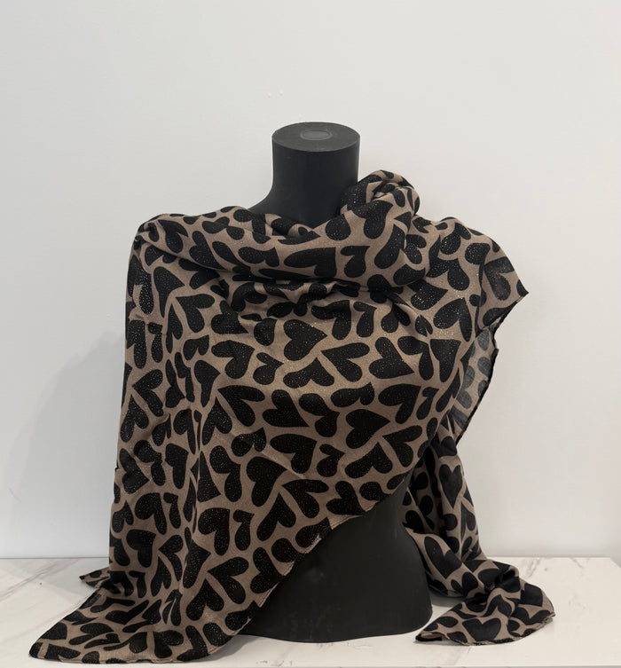 Foulard cuoricini