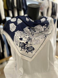 Foulard rose