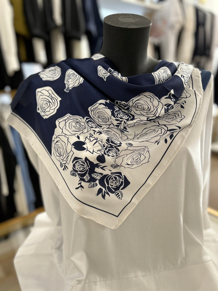 Foulard rose