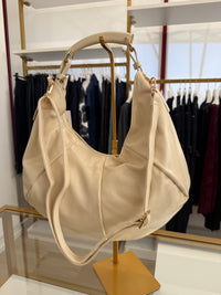 Borsa mezzaluna ecopelle
