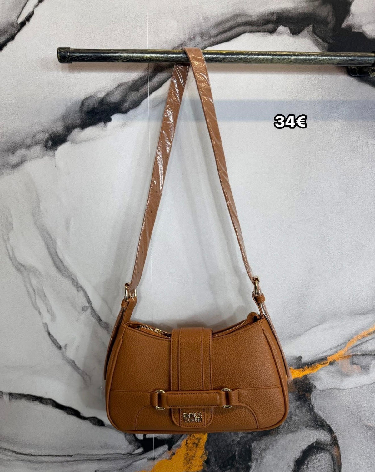 Borsa eco-pelle piccola con tracolla