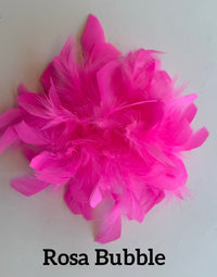 Large feather brooch