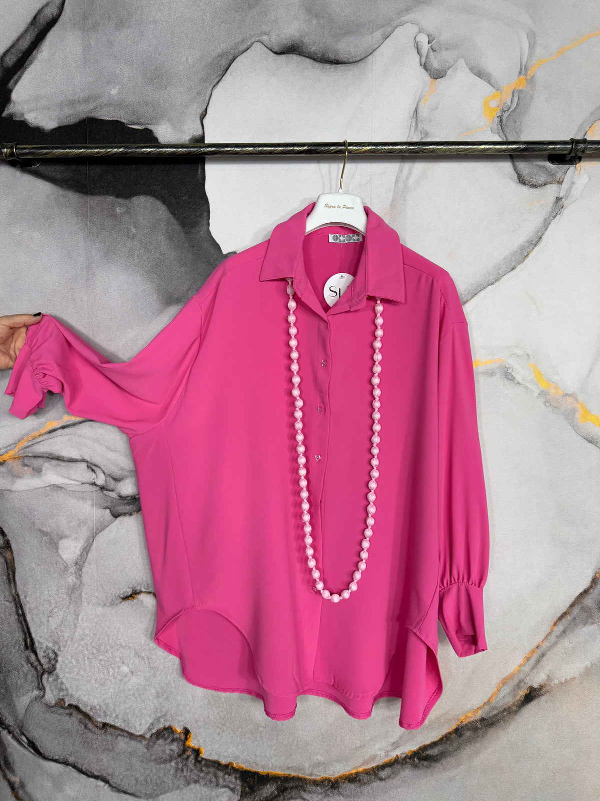 Camicia Nina ROSA BUBBLE
