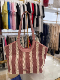Borsa Coveri a righe