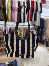 Borsa Coveri a righe