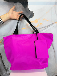 Borsa nylon fluo