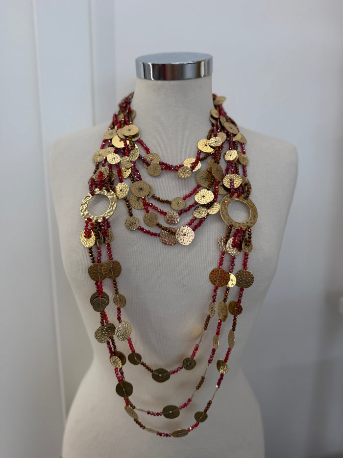 Collana doppia luminosa