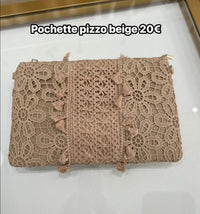 Pochette pizzo colorate