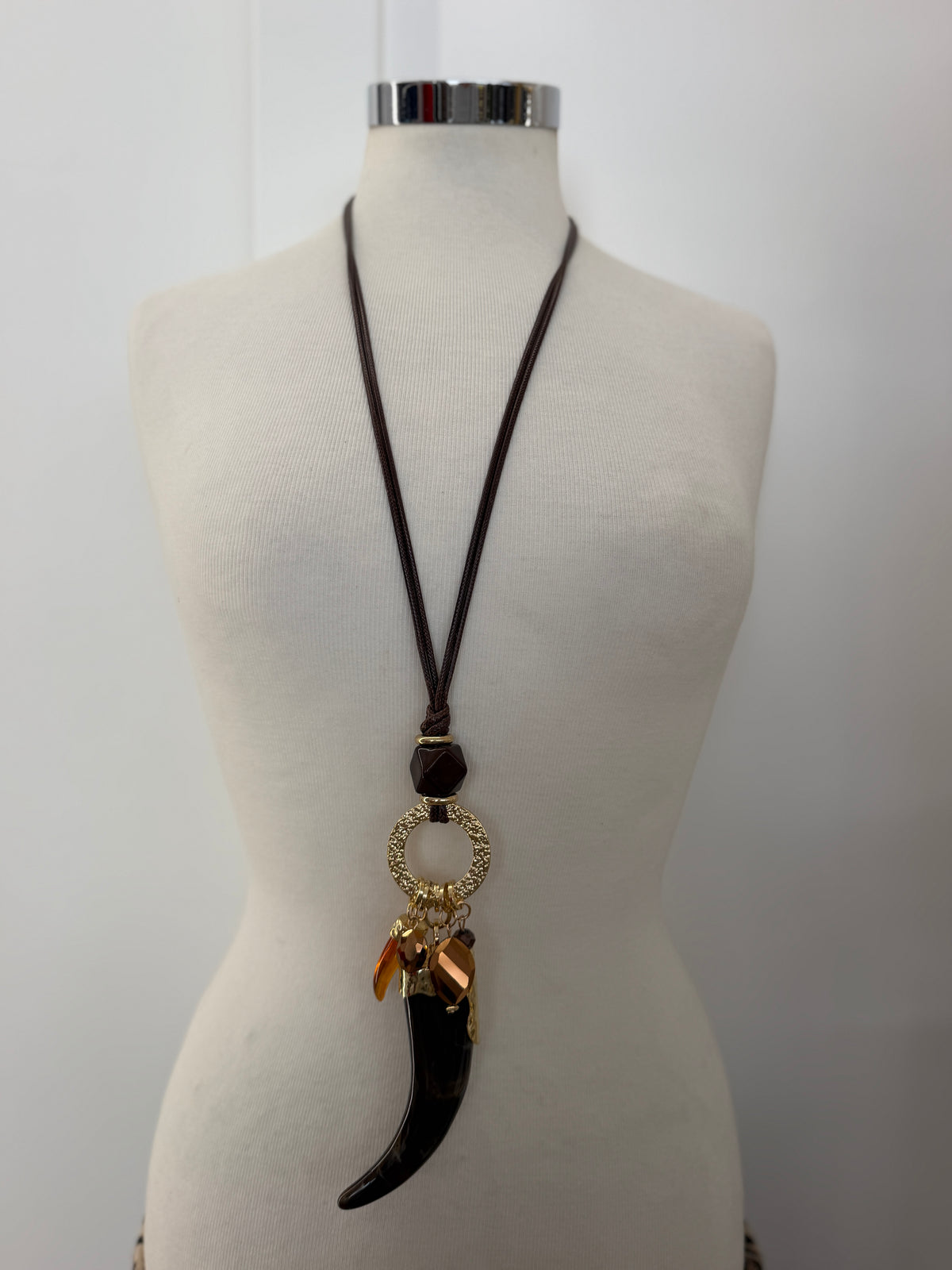 Collana cornetto lunga