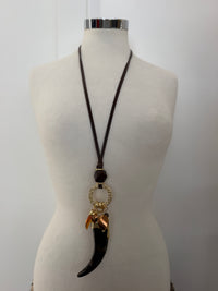 Collana cornetto lunga