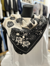 Foulard rose