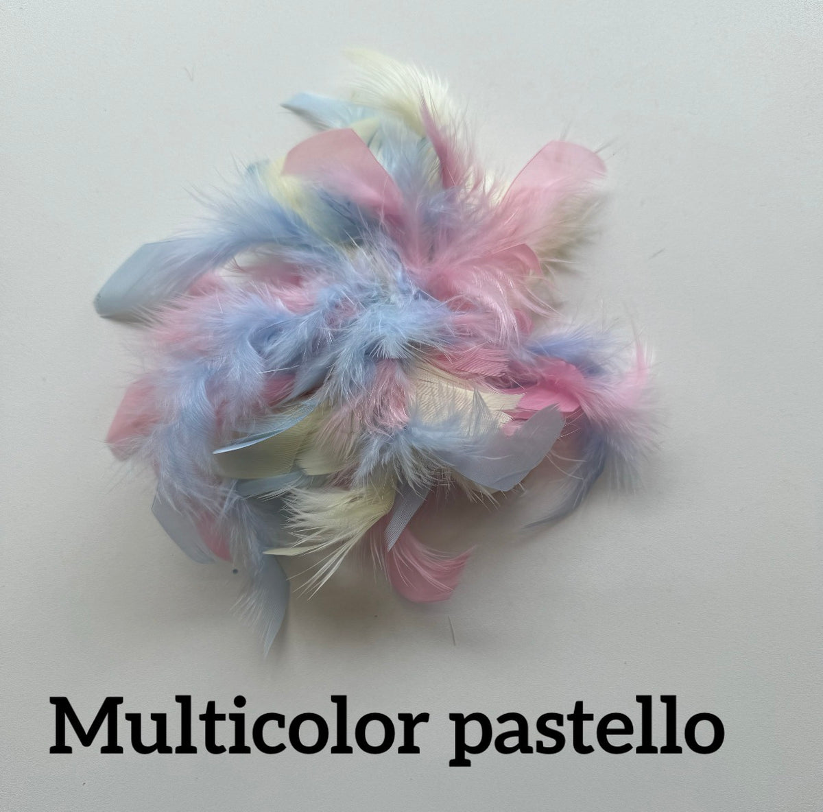 Large feather brooch