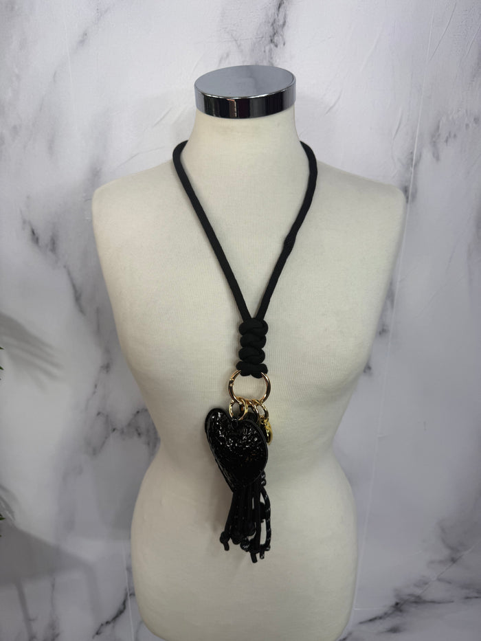 Collana cuore ocopelle