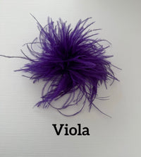 Small feather brooch