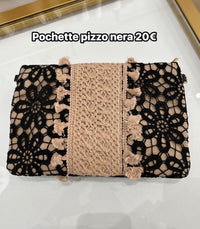 Pochette pizzo colorate