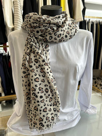 Foulard cuore maculato