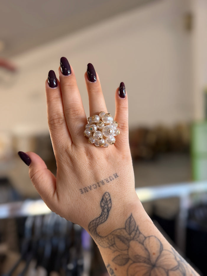 Anello perlato
