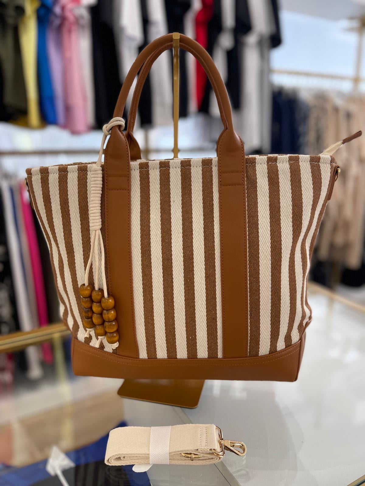 Borsa a Righe