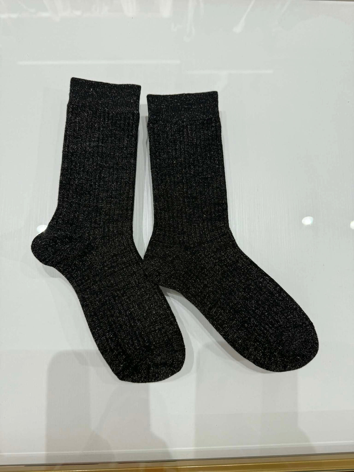 Black Laminated Sock