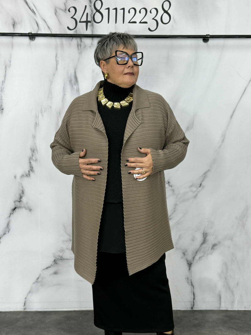 Cardigan Rigato