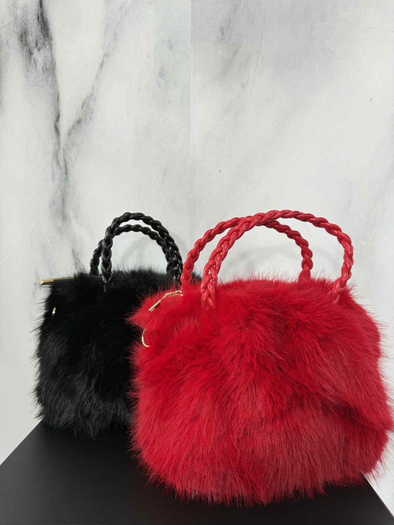 Borsa pelosetta con tracolla