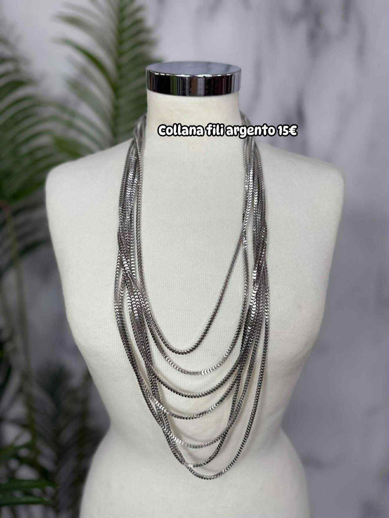 Collana fili semplici